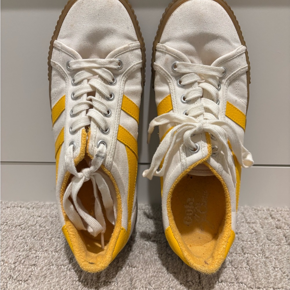 Gola for J.Crew and Yellow Sneakers